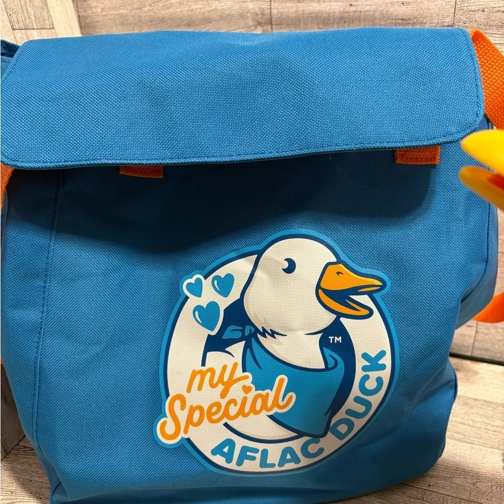 Aflac talking White Plush Duck Toy